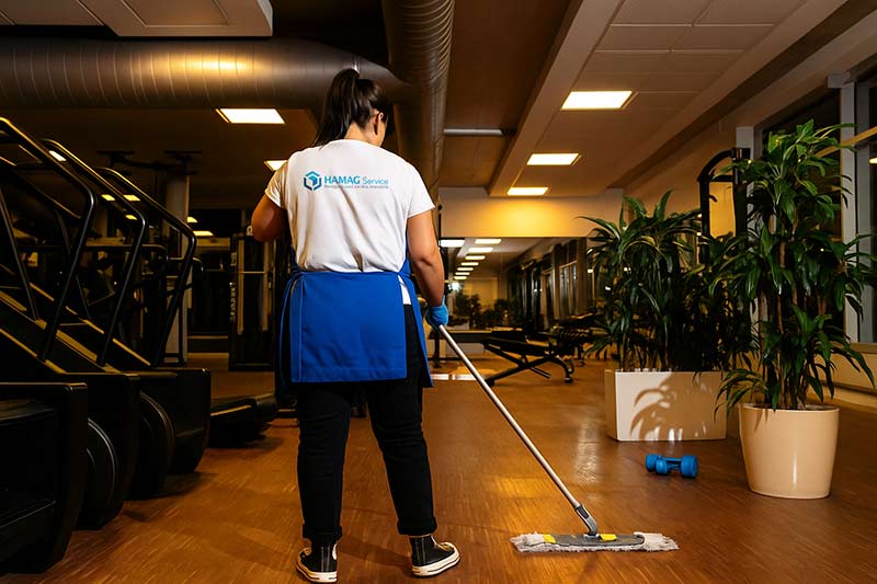 Fitnessstudio Reinigung Hamburg HAMAG Service