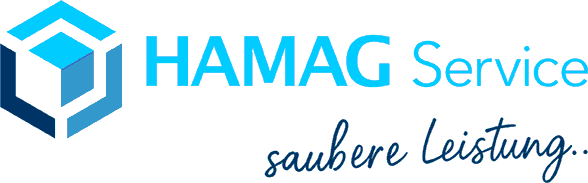 HAMAG Service Logo – Ihr Ansprechpartner für Gebäudereinigung und Kontakt in Hamburg & Region